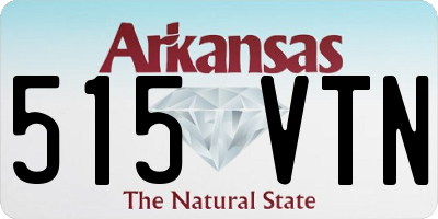 AR license plate 515VTN