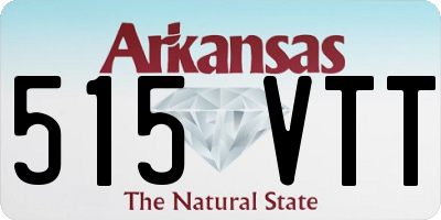 AR license plate 515VTT