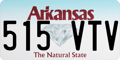AR license plate 515VTV