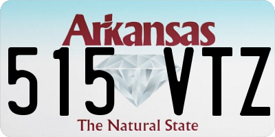 AR license plate 515VTZ
