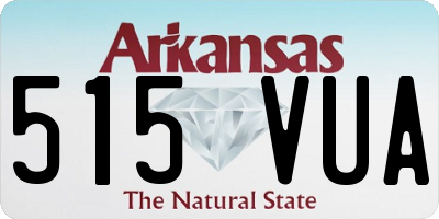 AR license plate 515VUA