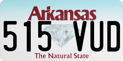 AR license plate 515VUD