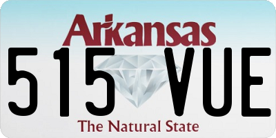 AR license plate 515VUE