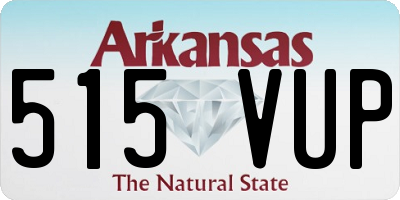 AR license plate 515VUP