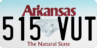 AR license plate 515VUT