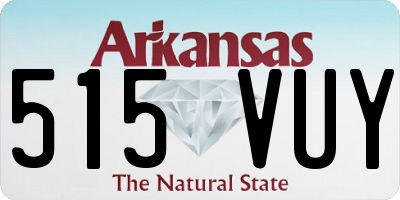 AR license plate 515VUY