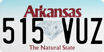 AR license plate 515VUZ