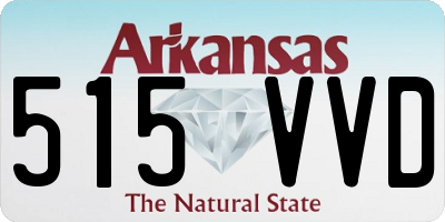 AR license plate 515VVD