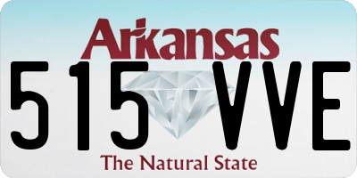 AR license plate 515VVE