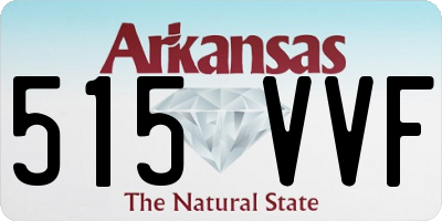 AR license plate 515VVF