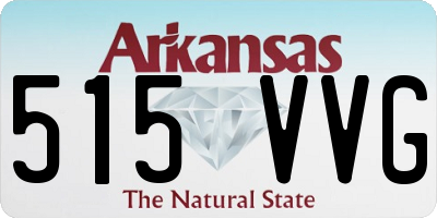 AR license plate 515VVG