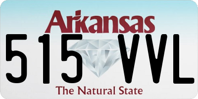 AR license plate 515VVL