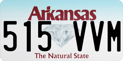 AR license plate 515VVM