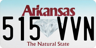 AR license plate 515VVN