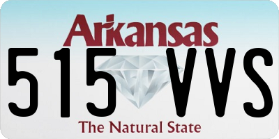 AR license plate 515VVS