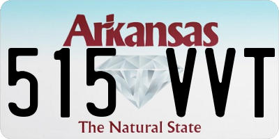 AR license plate 515VVT