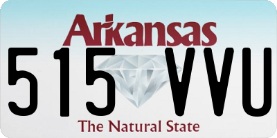 AR license plate 515VVU
