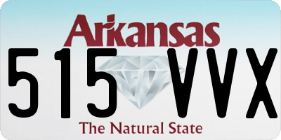 AR license plate 515VVX