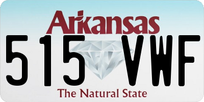 AR license plate 515VWF