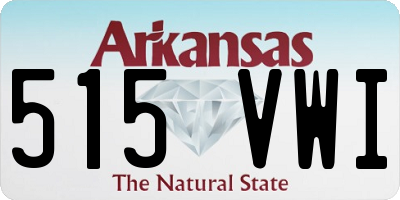 AR license plate 515VWI