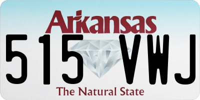 AR license plate 515VWJ