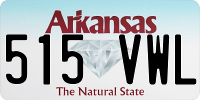 AR license plate 515VWL