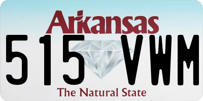 AR license plate 515VWM
