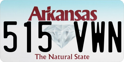AR license plate 515VWN