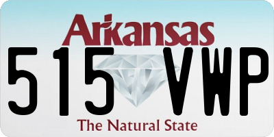 AR license plate 515VWP