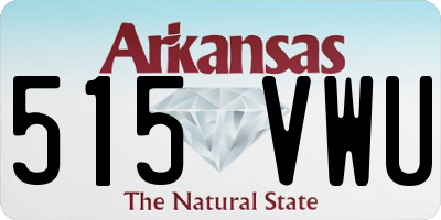 AR license plate 515VWU
