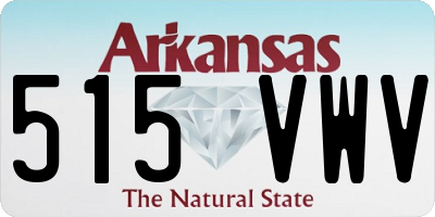 AR license plate 515VWV