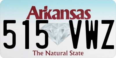 AR license plate 515VWZ