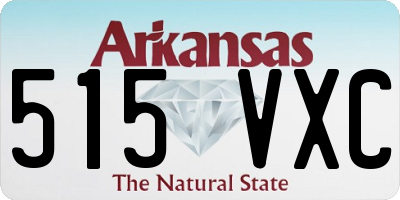 AR license plate 515VXC