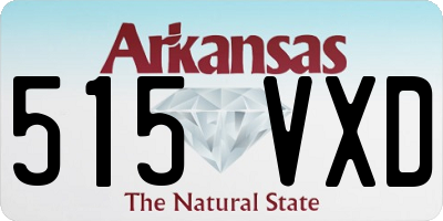 AR license plate 515VXD
