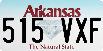 AR license plate 515VXF