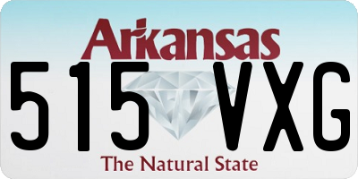 AR license plate 515VXG