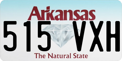 AR license plate 515VXH