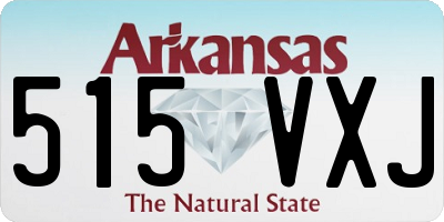 AR license plate 515VXJ