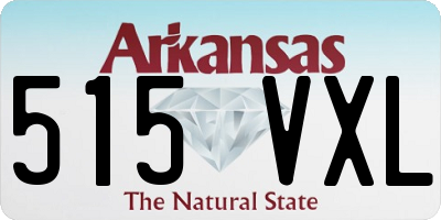 AR license plate 515VXL