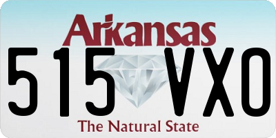 AR license plate 515VXO
