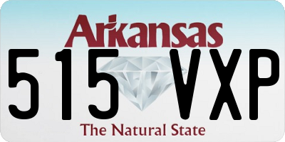 AR license plate 515VXP