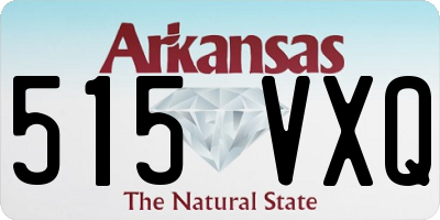 AR license plate 515VXQ