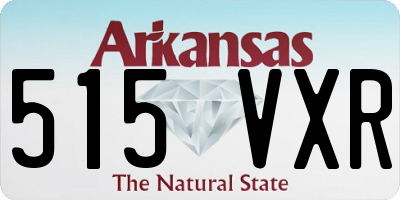 AR license plate 515VXR