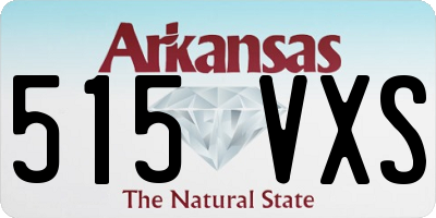 AR license plate 515VXS