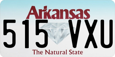 AR license plate 515VXU
