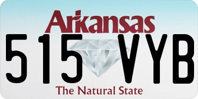 AR license plate 515VYB
