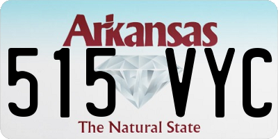AR license plate 515VYC