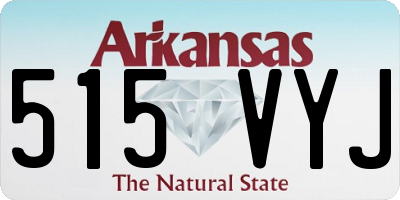 AR license plate 515VYJ