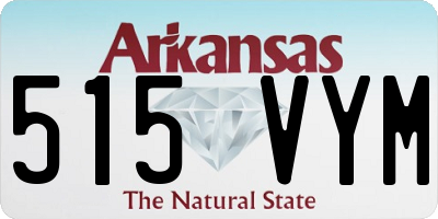 AR license plate 515VYM