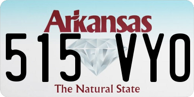 AR license plate 515VYO
